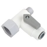 Tube to Pipe - Angle Stop - Polypropylene Ball Valves